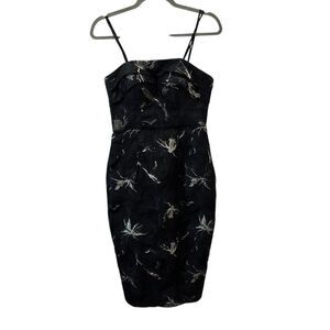 silky black mini dress Joelle | Plunge Neck Long Sleeve Satin Zapaka Women Black Floral 2-6x Size:Sur mesure 185×185cm Turn heads in our